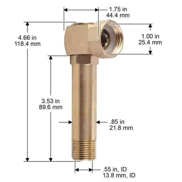Hampton Bay Hose Reel Parts Liberty Garden Products 4000 Brass