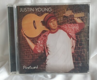 justin young postcard CD 2003 LOCAL HAWAIIAN BRADDAH, CD IS CLEAN 