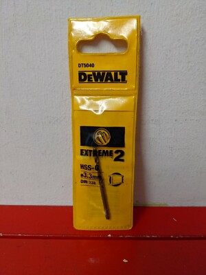 DEWALT - Extreme 2 Metallbohrer 3,3 x 65 mm (Standort BM-4)