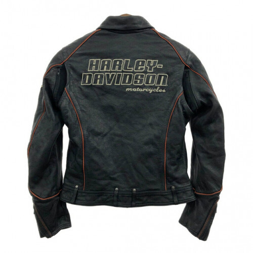 ジャケット・アウター 00s riders leather jaket 00s] HARLEY DAVIDSON Leather Rider's Jacket Bike, Size:M