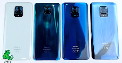 Watch 9 Vitre Arrière Xiaomi Redmi Note 9 9S 9pro Cache Batterie Adhésif Redmi Note 9 Pro Vetro