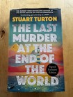 The Last Murder at the End of the World Stuart Turton Signed Sprayed Waterstones