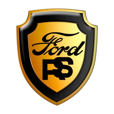 Alle Größen Ford RS Logo Silicon Schild Emblem Aufkleber für Auto-Tuning, Phone - Bild 1 von 4