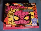 Funko Pop SET☆Marvel BLACKLIGHT   SPIDER-MAN Bobblehead #652 & XL T-Shirt TARGET