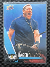 Jake Hager #19 AEW First Edition 2021 Upper Deck Wrestling Trading Card.