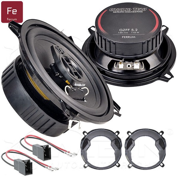 Ground Zero Lautsprecher FüR Volvo V40 I Typ V 1996-2004 Front TüR 110W #B03Y-image