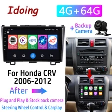 For Honda CRV 2007- 2011 Car Radio Stereo Player GPS Navi Apple CarPlay