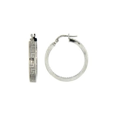 Silver Hoop Earrings Fine Jewelry Great Value #0565 Five Sizes Available