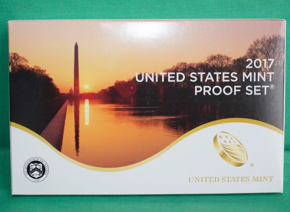 2017 S United States Mint ANNUAL 10 Coin Proof Set Original Box and COA Complete - Image 3 of 4