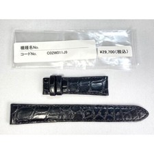GRAND SEIKO Genuine Black Leather Band 19mm C02W011J9 for SBGK007 / 9S63-00A0