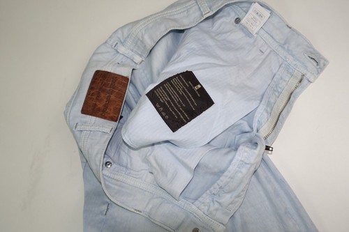 495£ MARCO PESCAROLO (KITON MAKER) NEU MIT ETIKETT CHINOHOSE 30 UK 46 EU XS ITALY HOSE - Bild 14 von 15