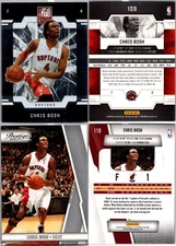 Chris Bosh Basketball Card Lot of (16) Multiple Years/Brands