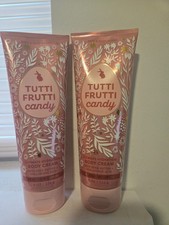 BATH BODY WORKS TUTTI FRUTTI CANDY BODY CREAM X2