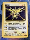 Pokemon 1999 Base Set Unlimited: Zapdos (16/102) LP Holo