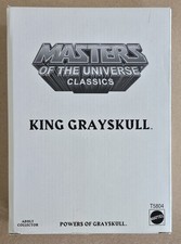 Mattel Masters Of The Universe Classics King Grayskull MINT   Rare