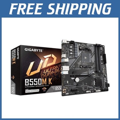 Ryzen 5000/4000/3000 Series Compatible B550M K Motherboard=
