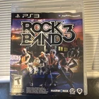 Electronic Arts Rock Band 3 PS3 Rhythm Music Game T-Teen Rated w/ Case