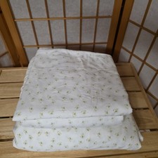 Melange Home Twin Sheet Set 74x93" 4pc Cottagecore Cotton Tiny Floral 14" Pocket