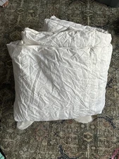 Hotel Grand White Goose Down Duvet Comforter Full/Queen, 90"x98" VGUC