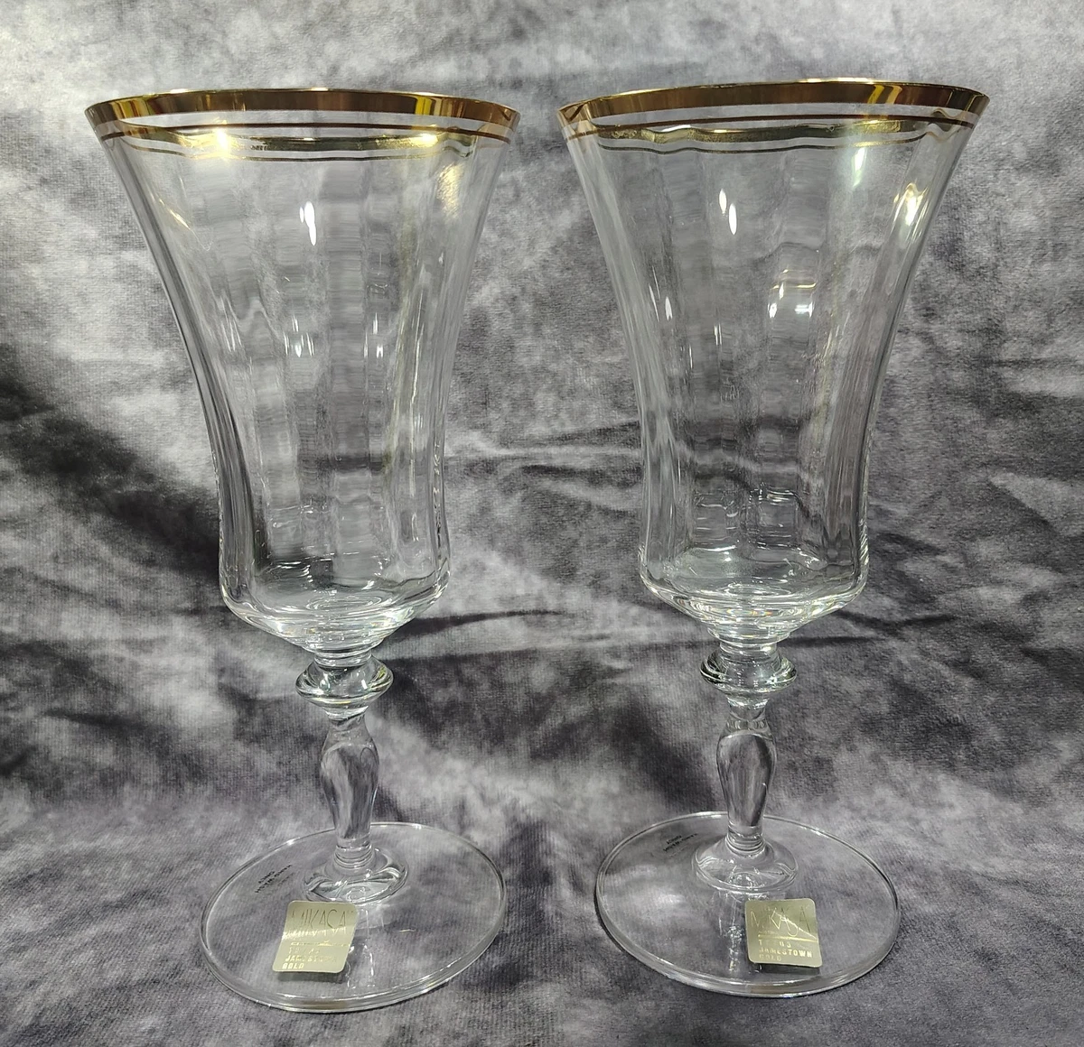 Mikasa Jamestown Gold Glasses for sale | eBay