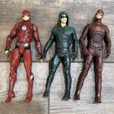 DC Collectibles CW Arrow TV Series Oliver Queen Flash 6.5'' Figure Arrowverse Lot