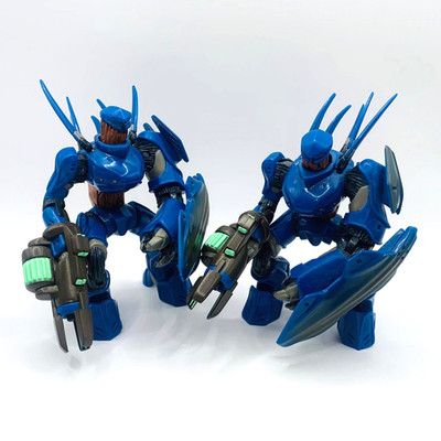 Halo 2 Hunters 5'' Inch Action Figure Lot Covenant 2005 Joyride Studios READ DESC