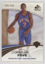 2005 SP Game Used Edition Rookie Authentics Bronze 36/100 Channing Frye #122 6t7