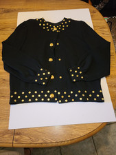 ST. JOHN WOMEN'S KNIT JACKET, SIZE 6