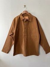 Bronson MFG Co. Maglione Popover Tela Pullover Vintage Giacca da Lavoro Camicia Tg 40