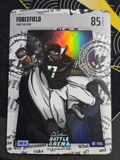 2026 Bo Jackson Battle Arena Red Headliner Steel #56 Forcefield Justin Fields