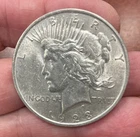 1923 Liberty PEACE Silver Dollar Coin, Free Shipping