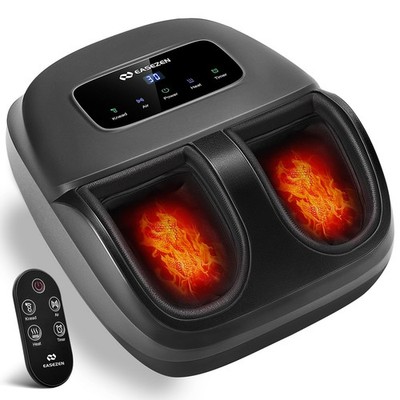 EaseZen Shiatsu Foot Massager with Heat & Cordless Remote - 2026 Upgraded Dee...