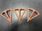 Vintage Star Wars Parts LOT 1983 Ewok Village 3 Tree Trunk Supports Brace Kenner