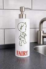 Seifenspender aus glänzend weißem Edelstahl, 550 ml Küchengeschirr Seifenflasche