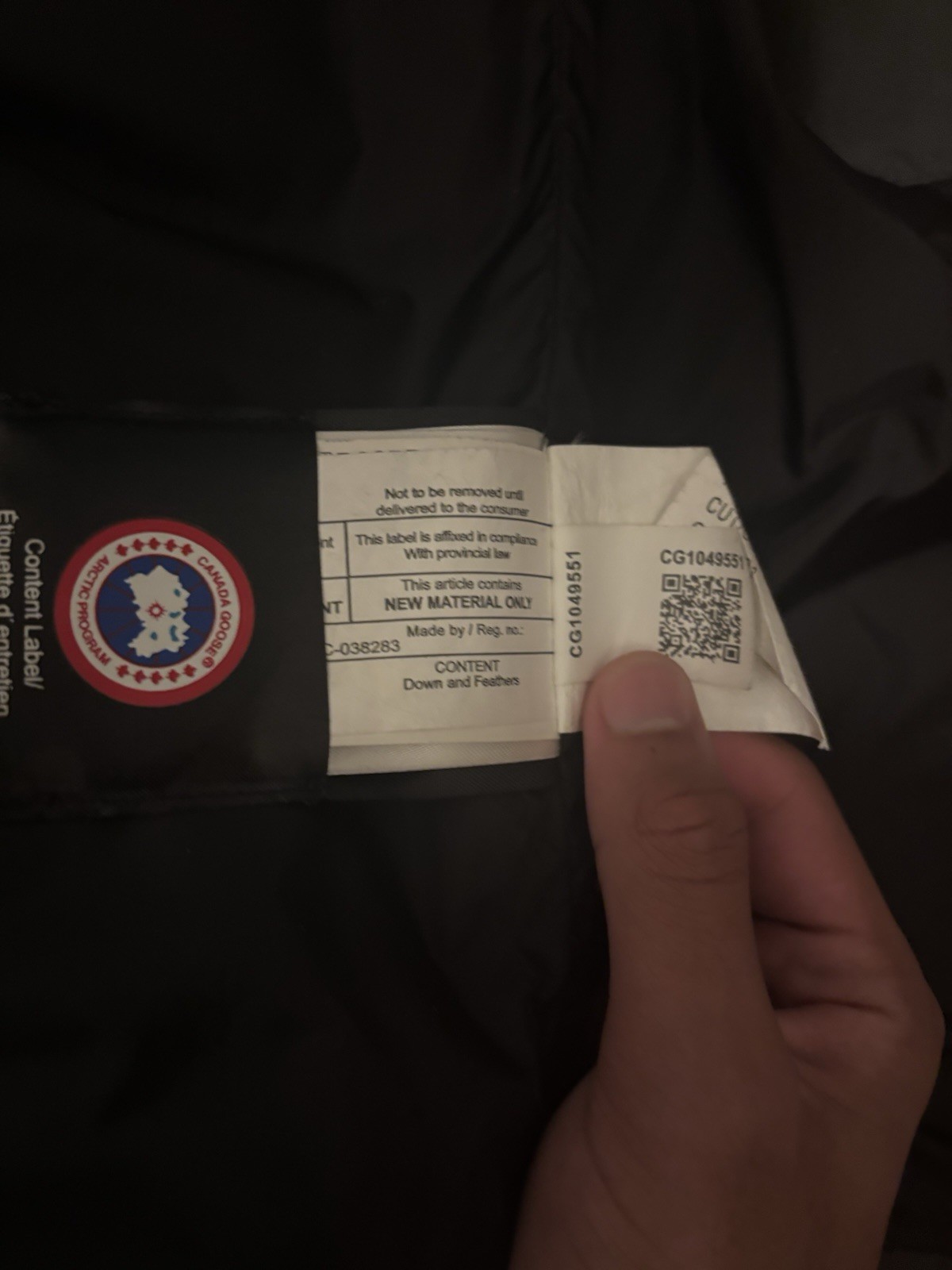 Canada Goose Macmillan Black Badge M Previously Owned Very Rare image 4