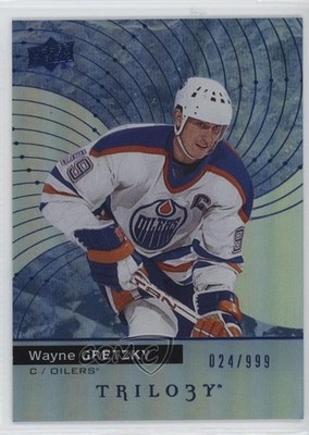 2017-18 Upper Deck Trilogy Blue Foil 24/999 Wayne Gretzky #50 HOF 02l6