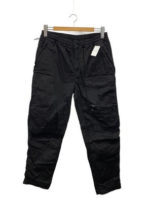 C.P.Company Cargo Pants Stretch Sateen Regular Car 48 Cotton BLK Plain Used
