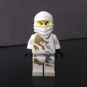 LEGO NINJAGO: 2260 Ice Dragon Attack / Zane DX with manual - missing 2 pieces