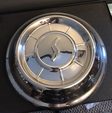 Studebaker Silver Hawk - 10 Wheel Cover - Moon-hubcap-dog Dish-mint Cond Studebaker Silver Hawk - 10 Wheel Cover - Moon-hubcap-dog Dish-mint Cond