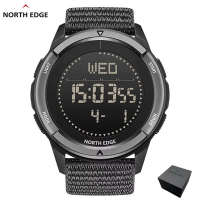 Watches for Man ALPS Waterproof Digital Watch Carbon Fiber Case Sports Nylon Str