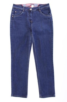 Cecil Straight Jeans Regular Jeans für Damen Gr. W30, M, 40 blau aus Baumwolle