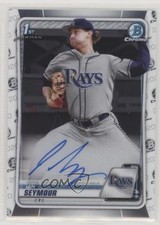 2020 Bowman Draft Chrome Draft Picks Auto Ian Seymour #CDA-IS Auto 3qs
