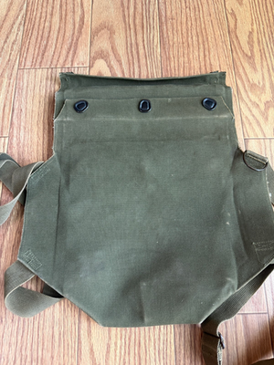 U.S. Army M9A1 FIELD PROTECTIVE Canvas MASK BAG Gas Mask (BAG ONLY