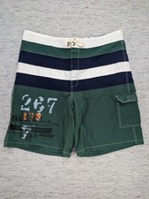 Vintage Polo Ralph Lauren Swim Trunks Canvas Boats 267 Board Shorts Sportsman NY