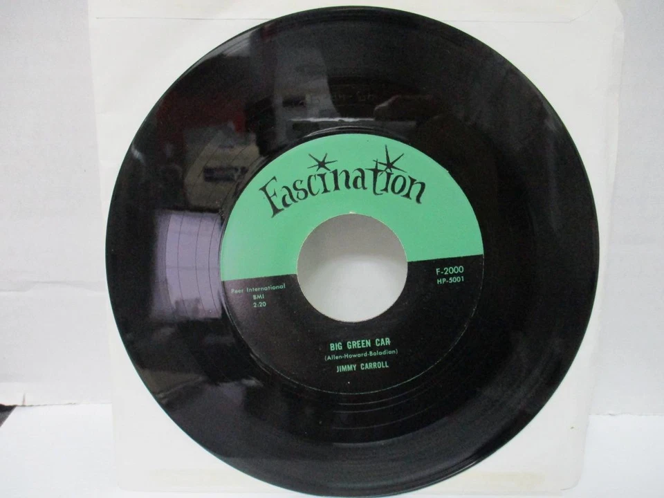 Jimmy Carroll, Fascination 2000, Big Green Car & That's All I Want, Great Rocker - Image 3 of 4