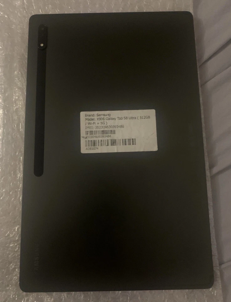 Samsung Galaxy Tab S8 Ultra · 512GB · Cellular, photo 2 sur 4