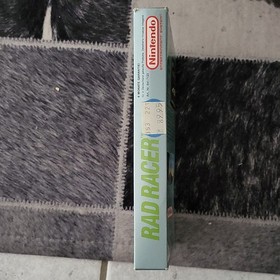 NES Rad Racer Spielpackung, Spielanleitung und 3D Brille