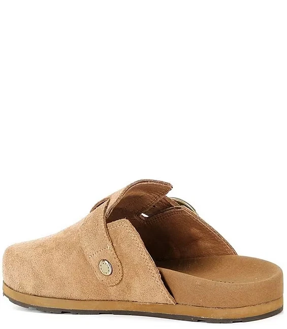 NUEVAS VENTAS Mules de gamuza campestre Ariat para mujer, caramelo (auténticos) Foto 3 de 4