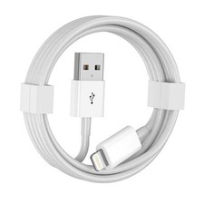 Car Apple Carplay Cable, 3FT Car Charger Cord, USB A to Lightning Cable White