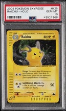 2003 POKEMON SKYRIDGE #H25 RAICHU-HOLO PSA 10 on eBay